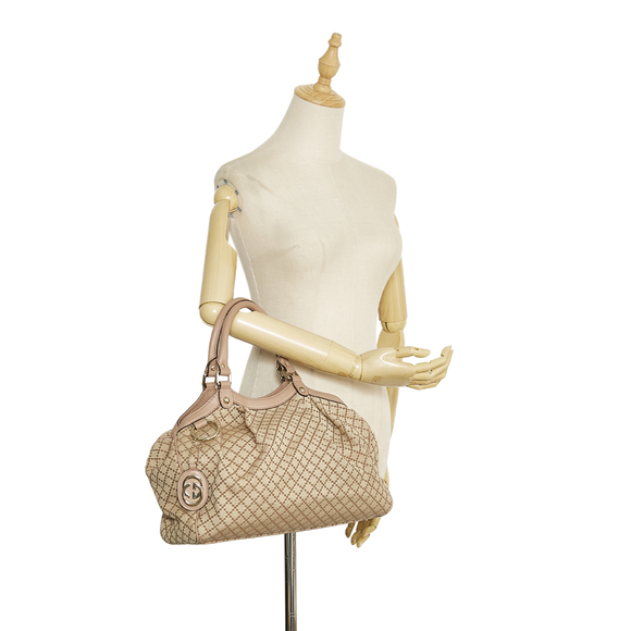 GUCCI Diamante Sukey Tote Tote Bag - Picture 9 of 10